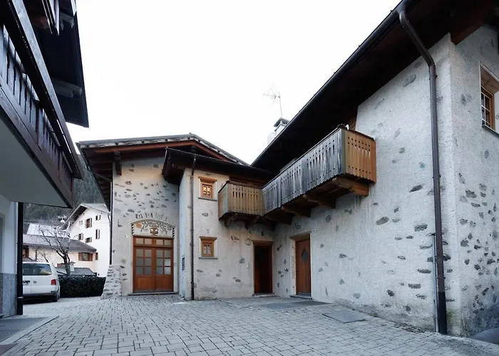 Bormio-vista Alpi-terme-trekking-relax アパート *